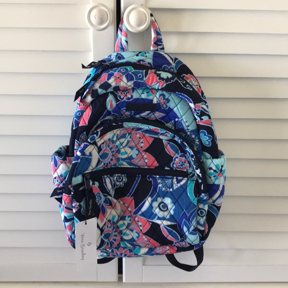vera bradley compact backpack